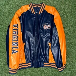 Steve & Barry's Cavaliers Navy and Orange Jacket
